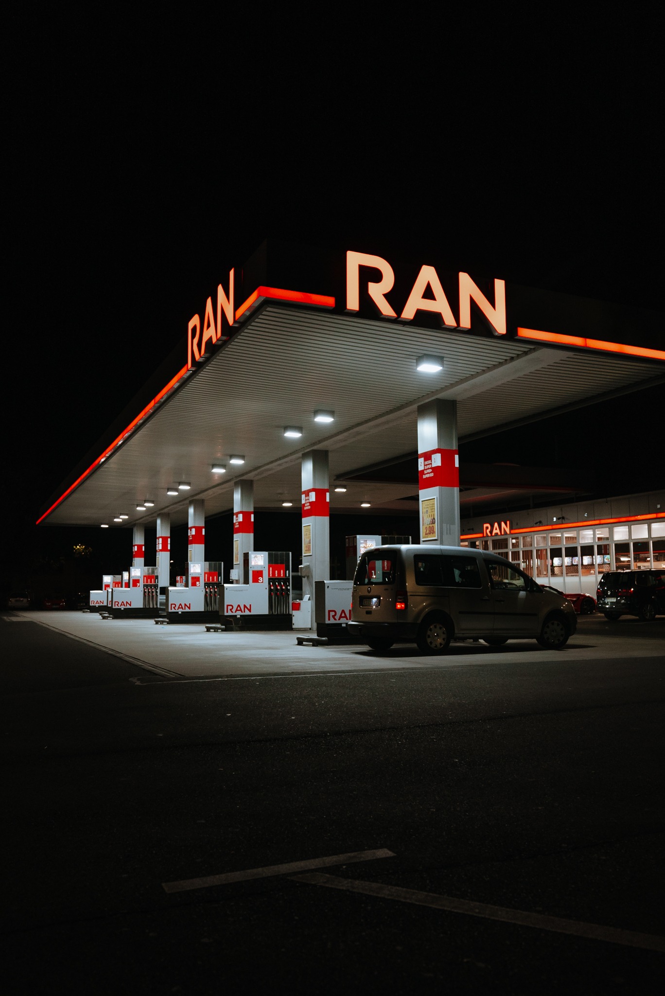 Foto xtrakt media: Die RAN bei Nacht