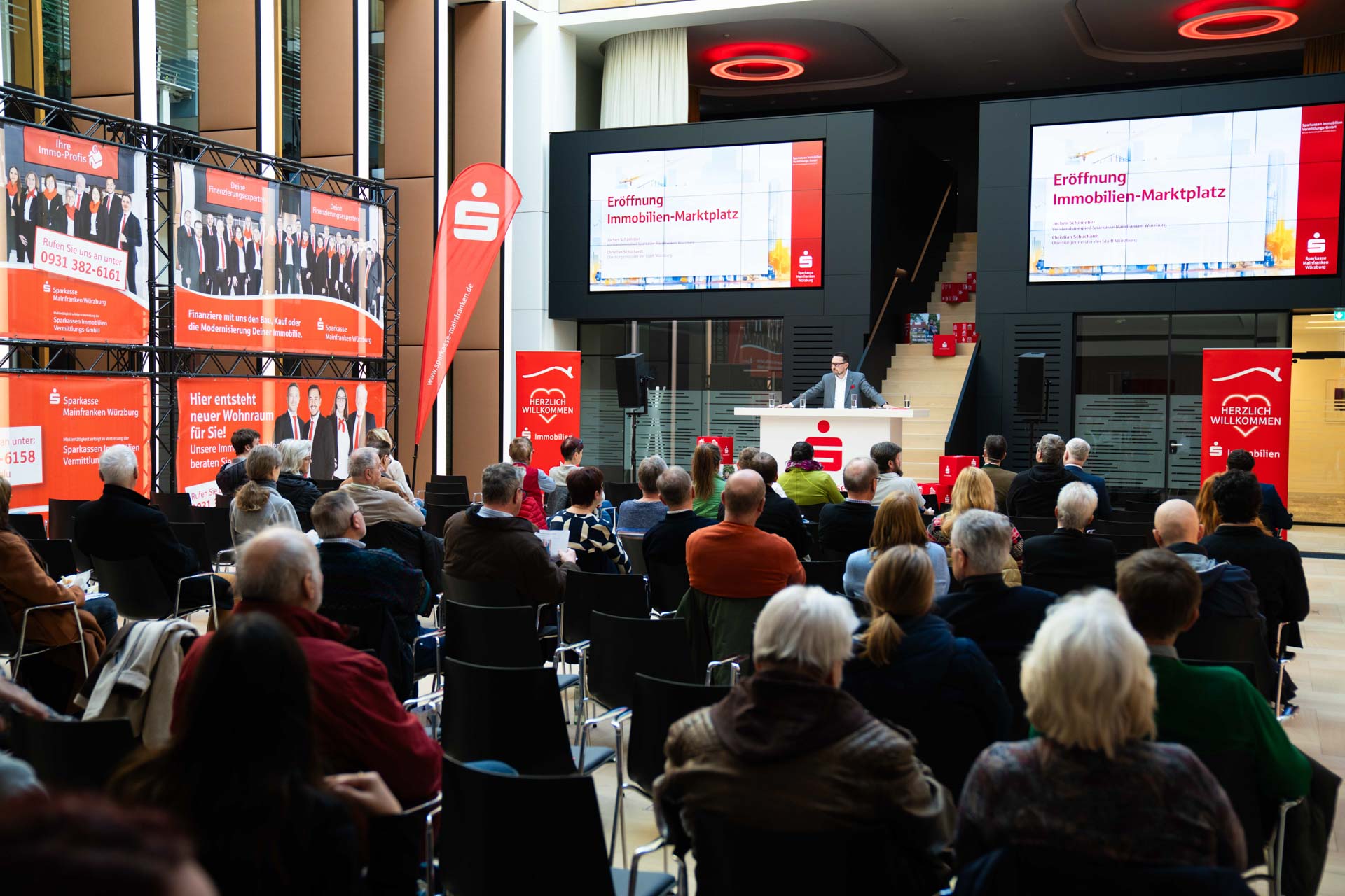 xtrakt auf einem Event der Sparkasse Mainfranken