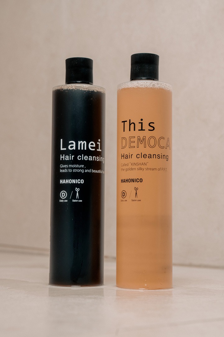 Haarprodukte für Haircleansing von Hahonico, Foto von xtrakt media